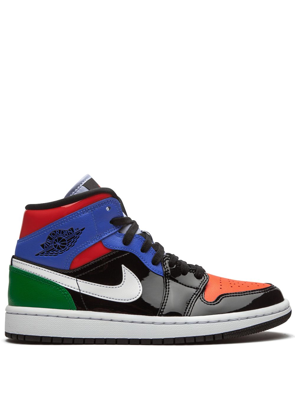 Jordan Air Jordan 1 Mid SE "Multicolor Patent" sneakers - Black