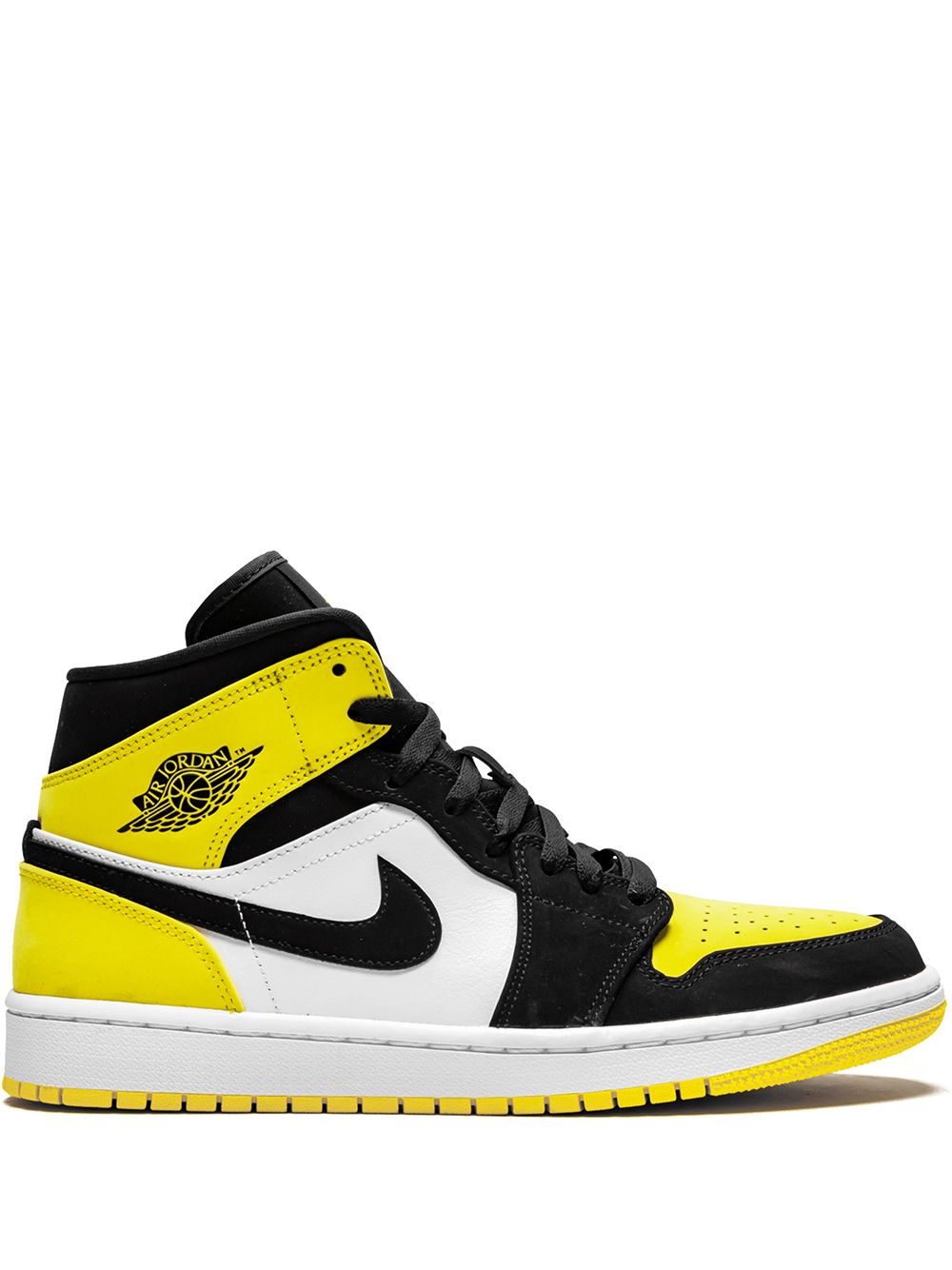 Jordan Air Jordan 1 Mid SE "Yellow Toe" sneakers - Black