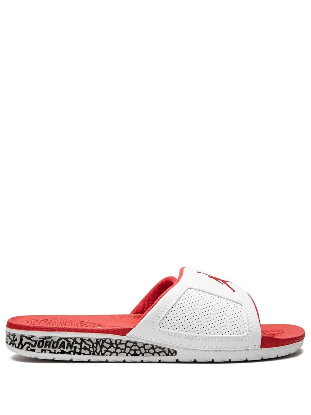 Jordan Jordan Hydro III Retro "Fire Red" sneakers - White