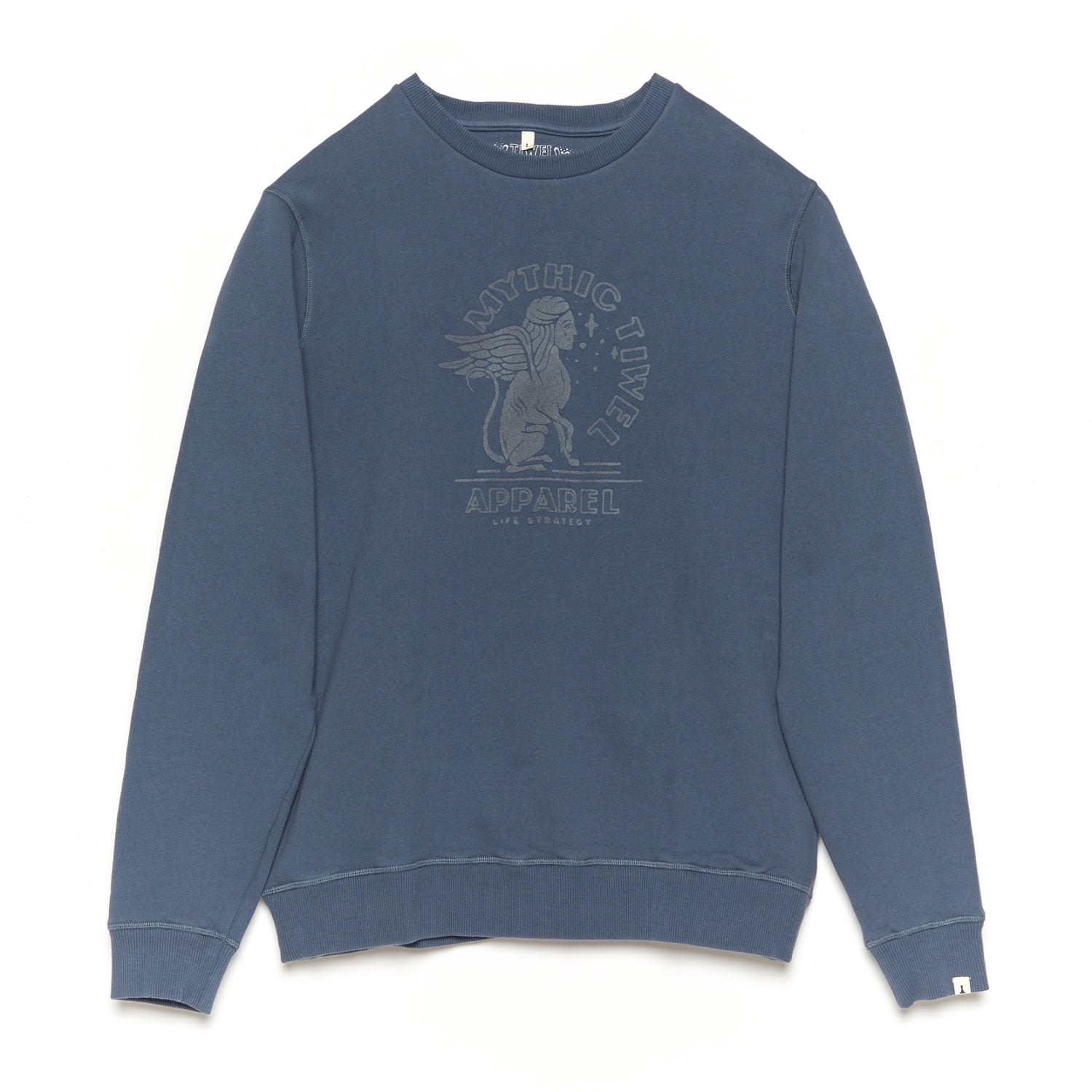 Men's Con-Mythic Sweatshirt By Consume Design - Blue Small TIWEL