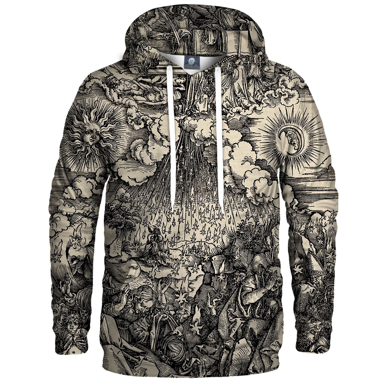 Men's Durer Series Fifth Seal Hoodie Extra Small Aloha From Deer