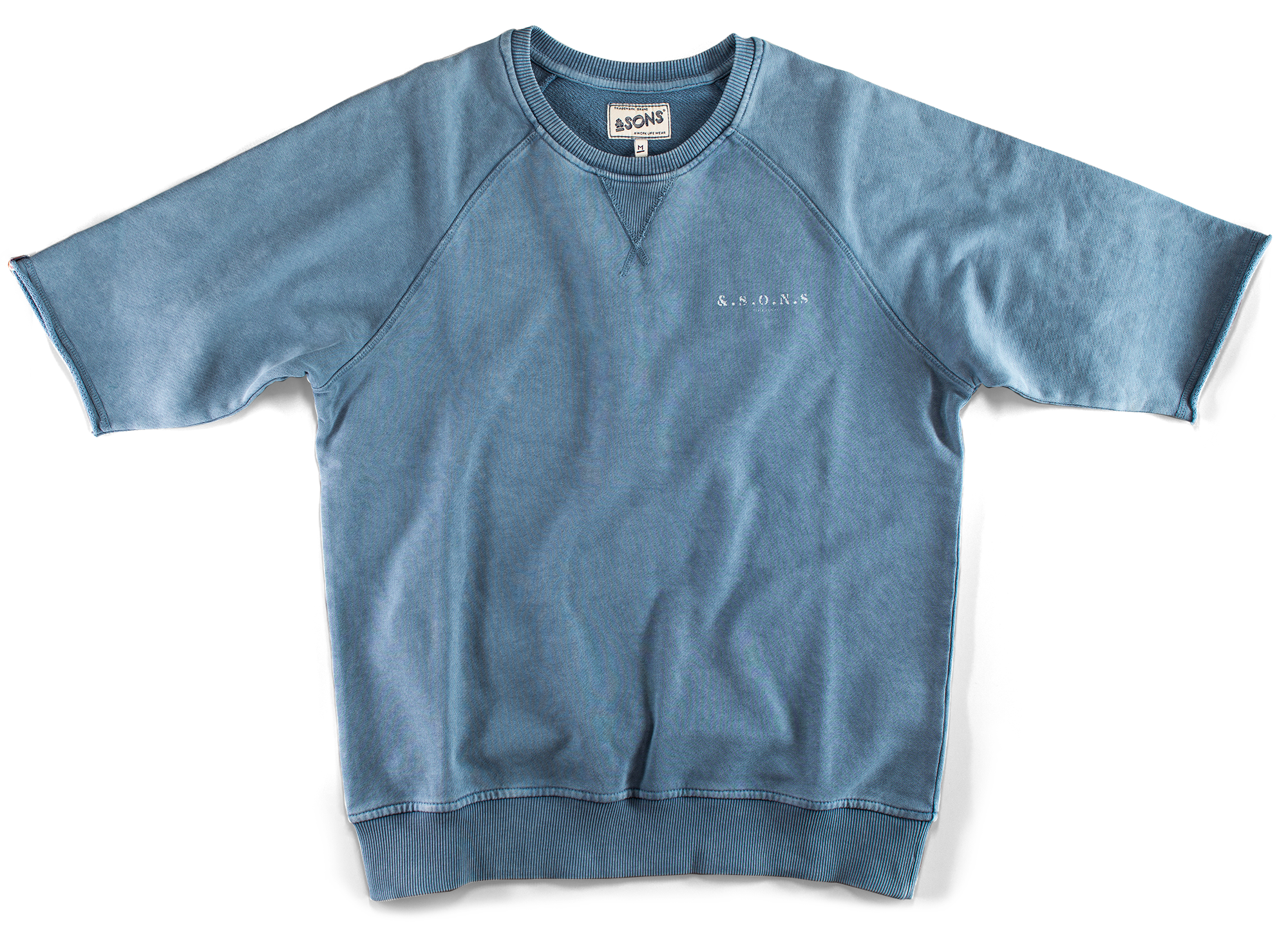 Men's Escape Sweatshirt Sky Blue Small &SONS Trading Co