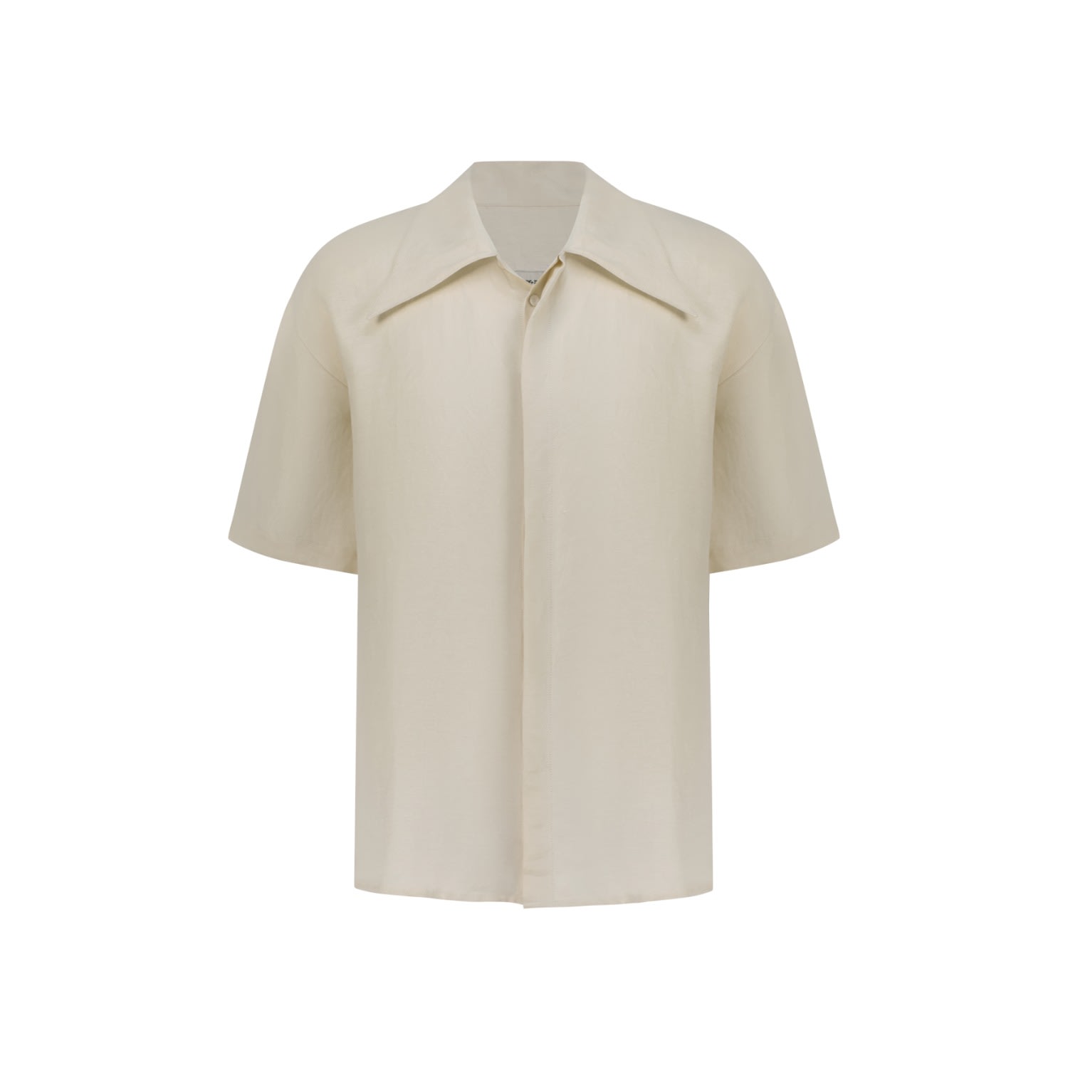 Men's Gemayze Off-White Short Sleeve Shirt S/M Studio Ayte