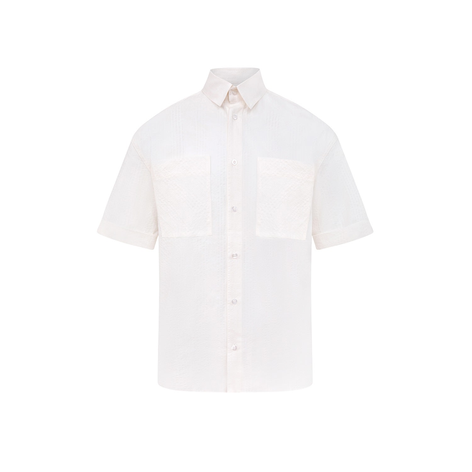 Mens Linen Summer Shirt In White Small blonde gone rogue