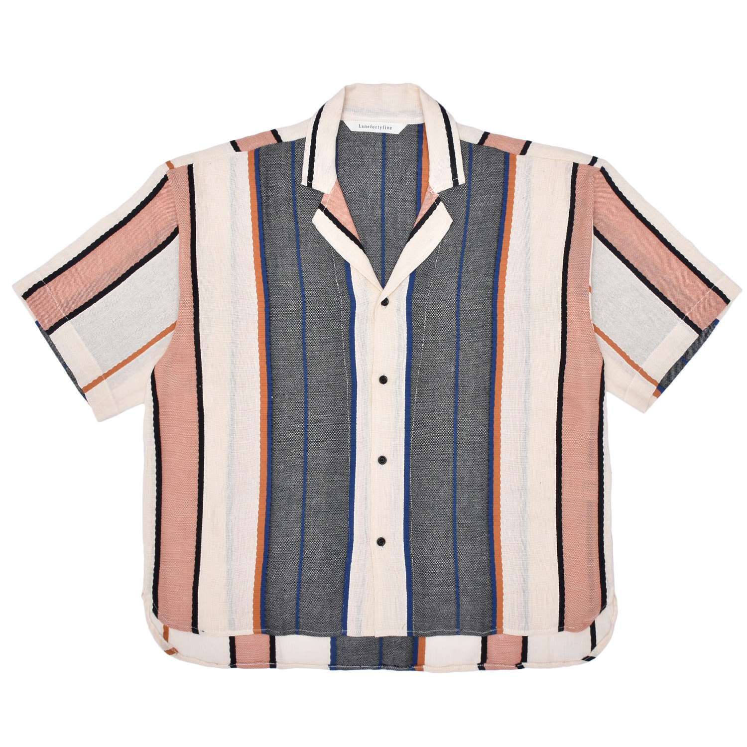 Men's Ns01 Summer Shirt In Broad Strokes Cotton Small LaneFortyfive