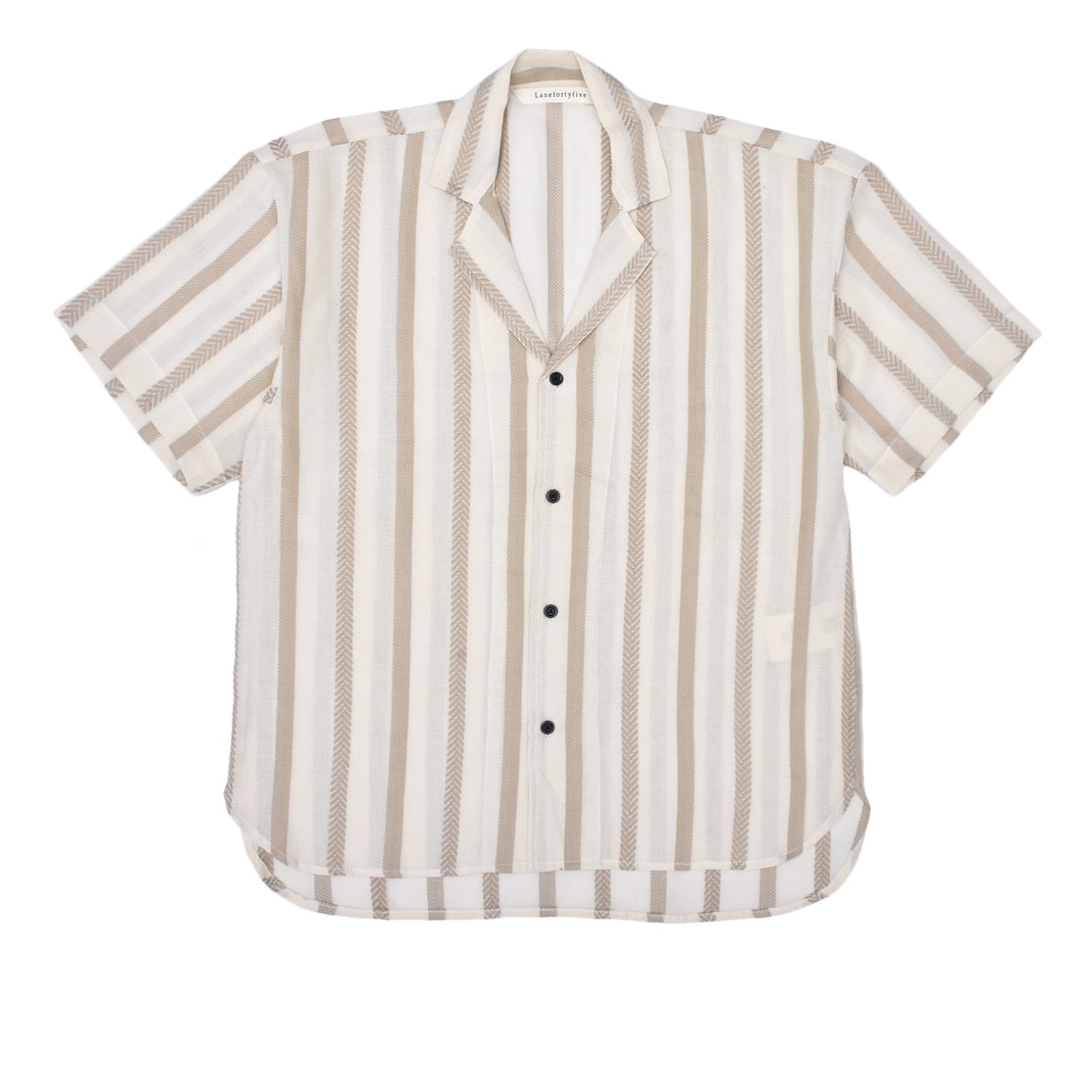 Men's Ns01 Summer Shirt In Vines Cotton Small LaneFortyfive