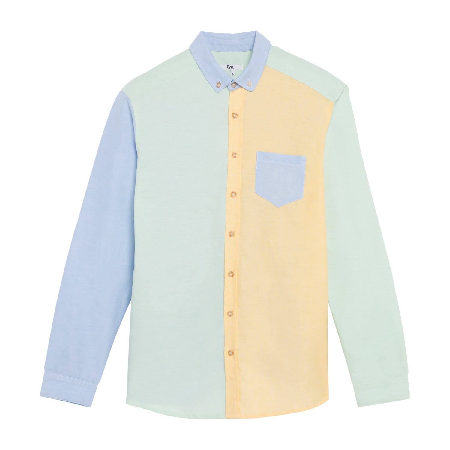 Men's Smith Oxford Shirt - Multicolour Small FYU PARIS
