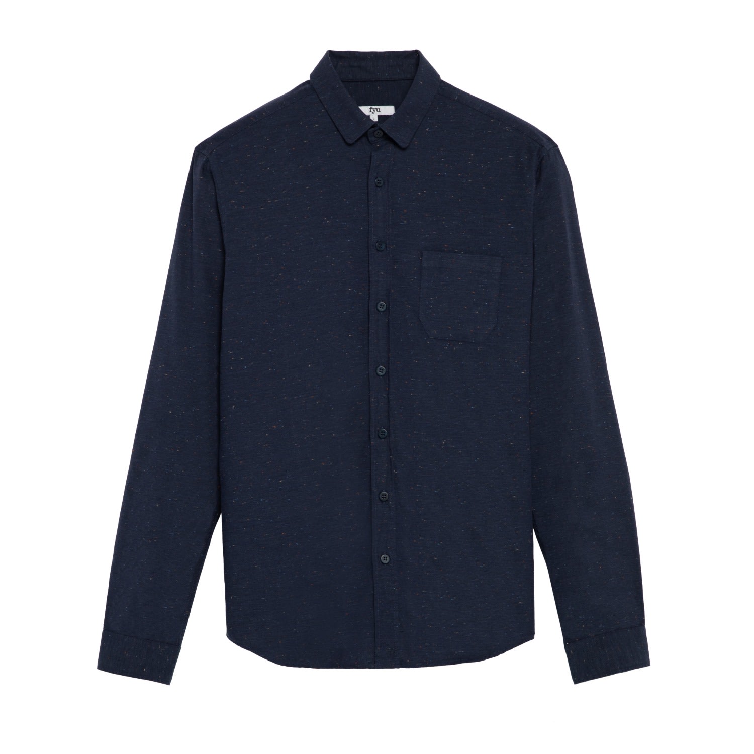 Men's Smith Shirt - Blue Medium FYU PARIS