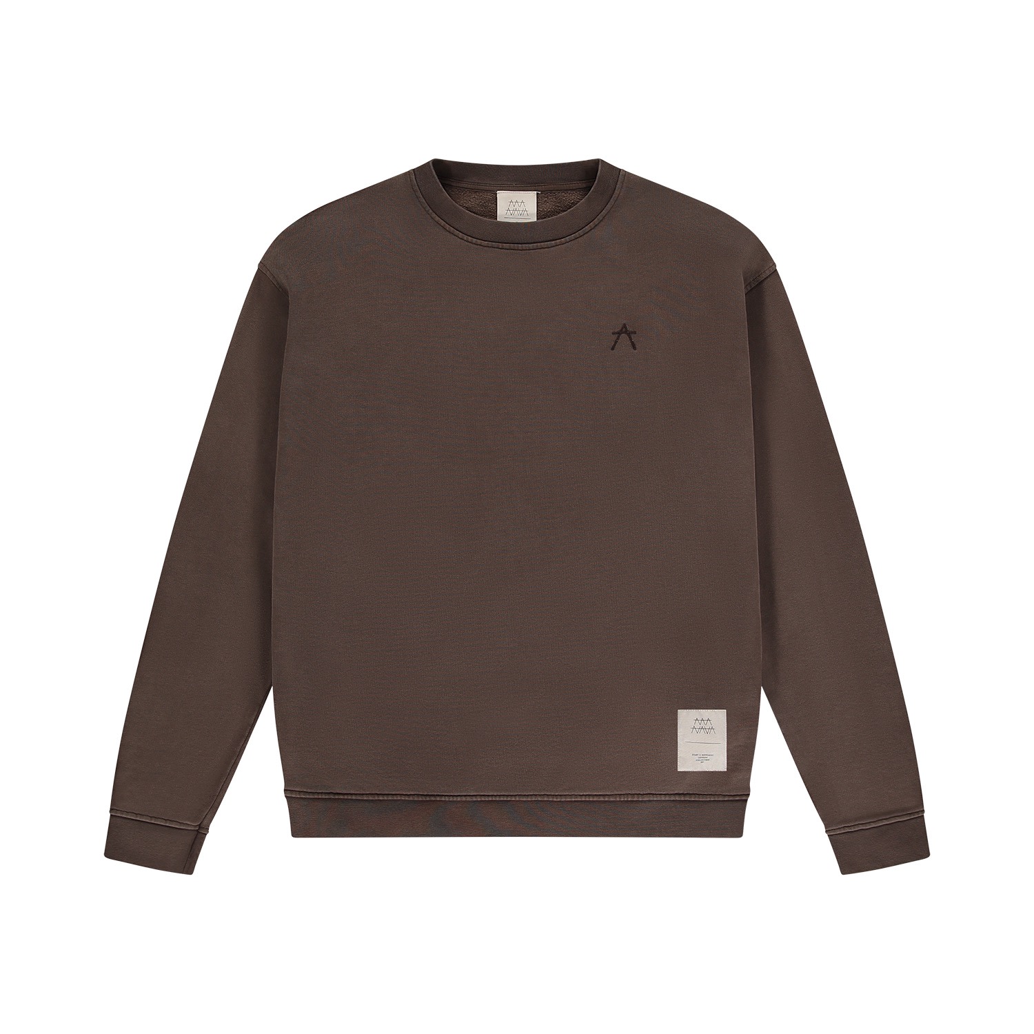 Men's Sweatshirt - Coffee Brown Small MANAVA