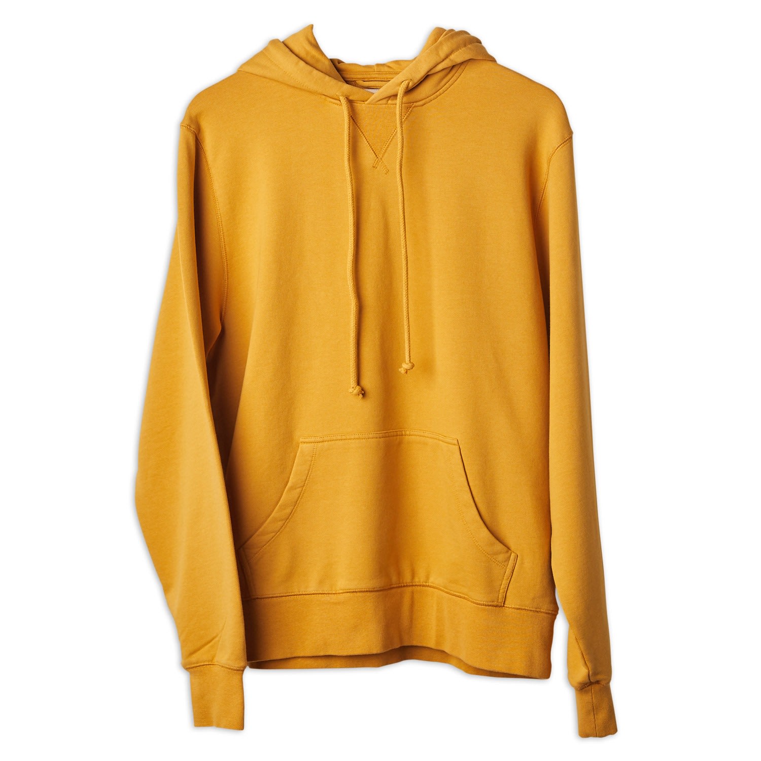 Men's Yellow / Orange The 7004 Hooded Sweatshirt - Yellow Small Uskees