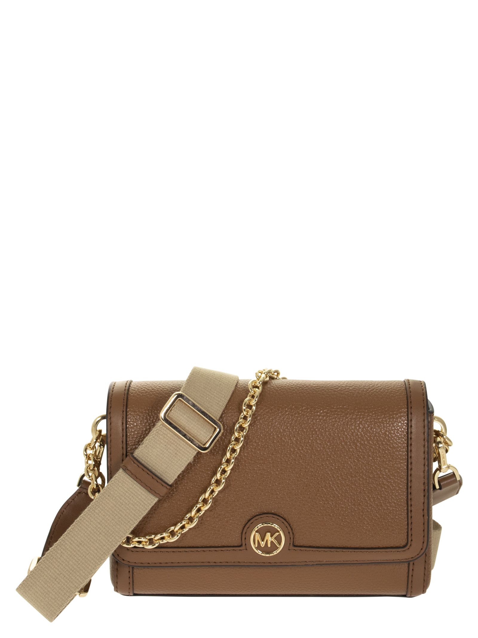 Michael Kors Freya - Small Convertible Shoulder Bag In Grained Leather