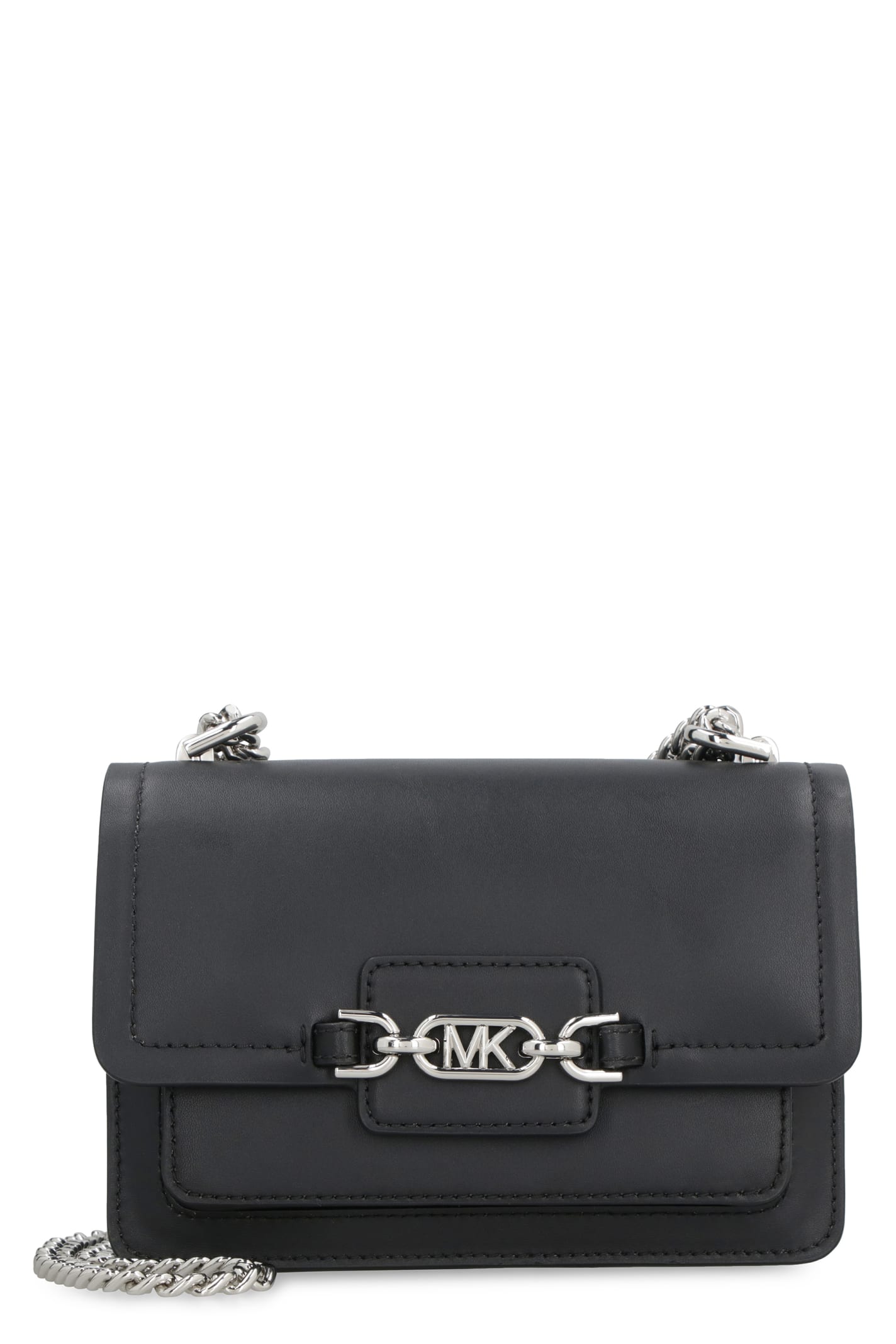Michael Kors Heather Leather Mini Crossbody Bag