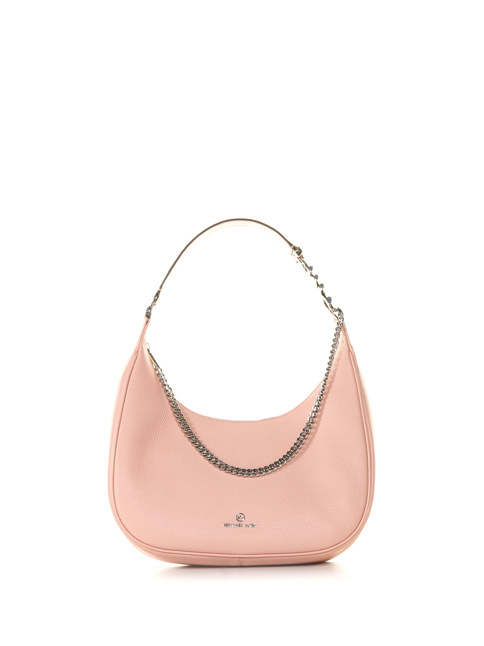 Michael Kors Leather Shoulder Bag With Chain