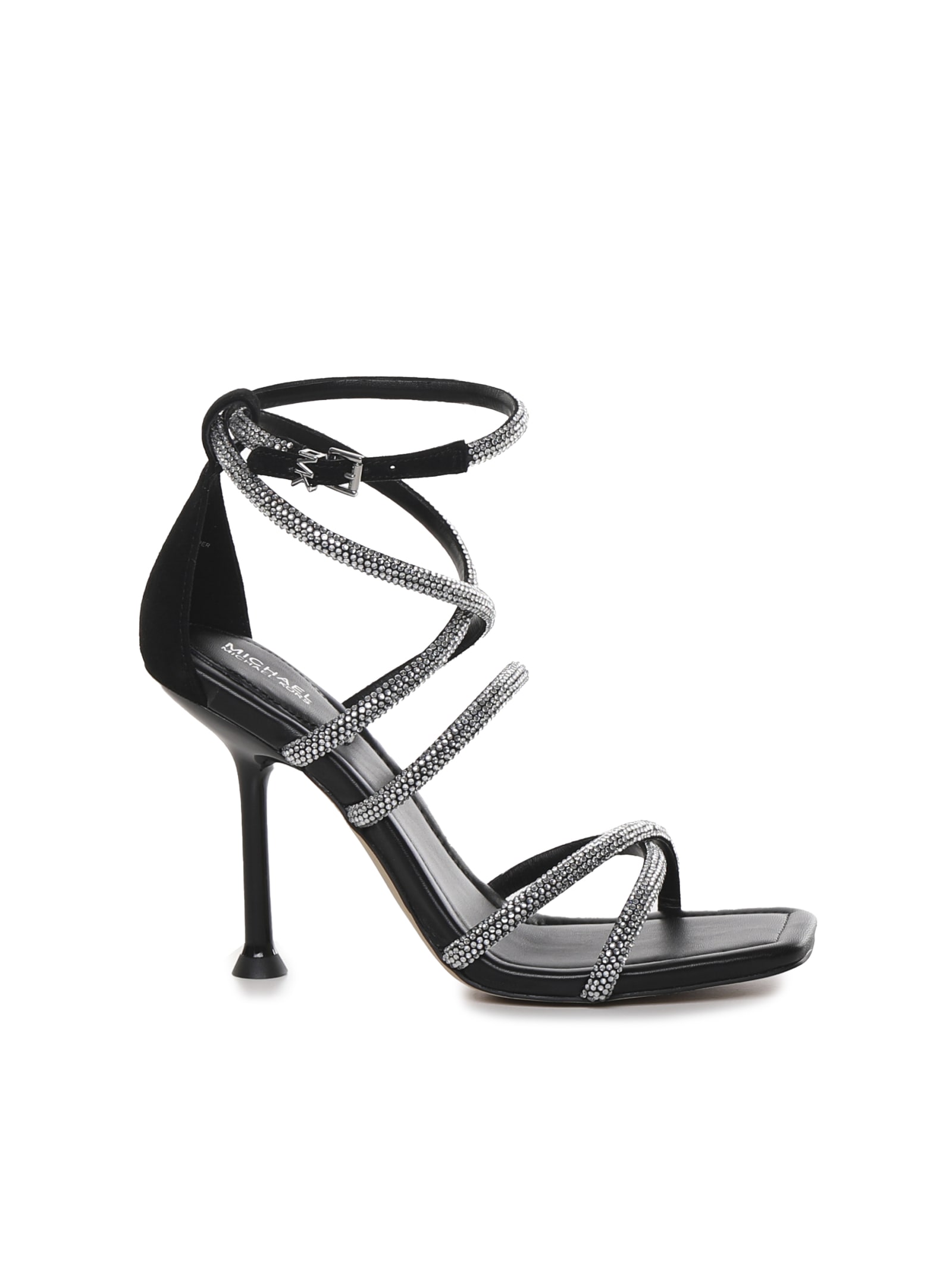 Michael Kors Sandals With Crystal Decoration