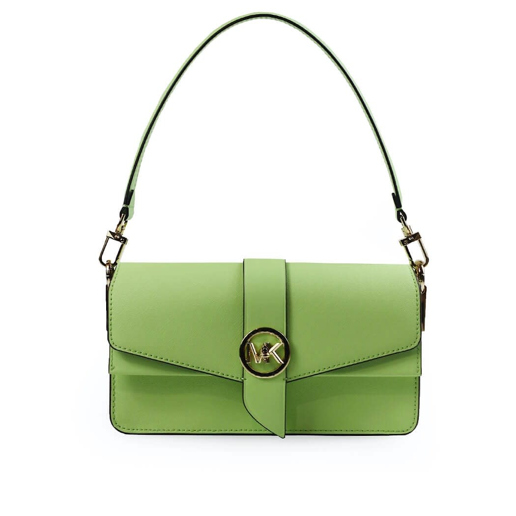Michael Michael Kors Greenwich Light Green Shoulder Bag
