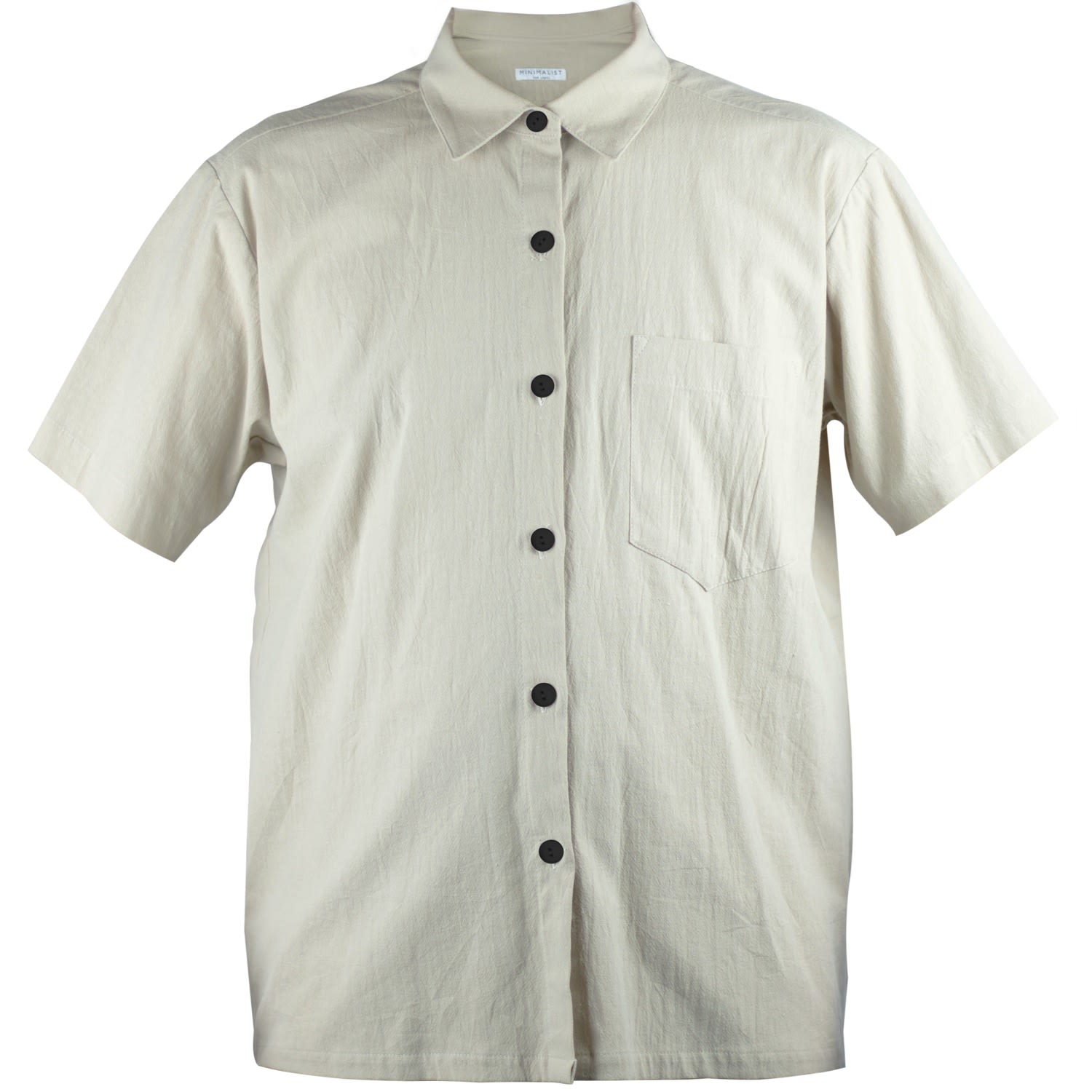 Neutrals Men's Dom Shirt Beige Small Minimalist The Label