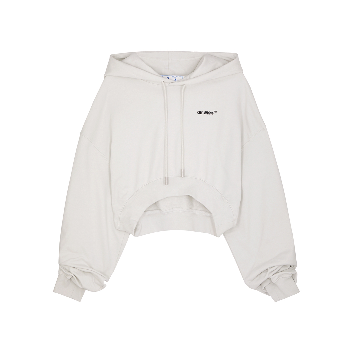 Off-White For All Hooded Cotton Sweatshirt - M