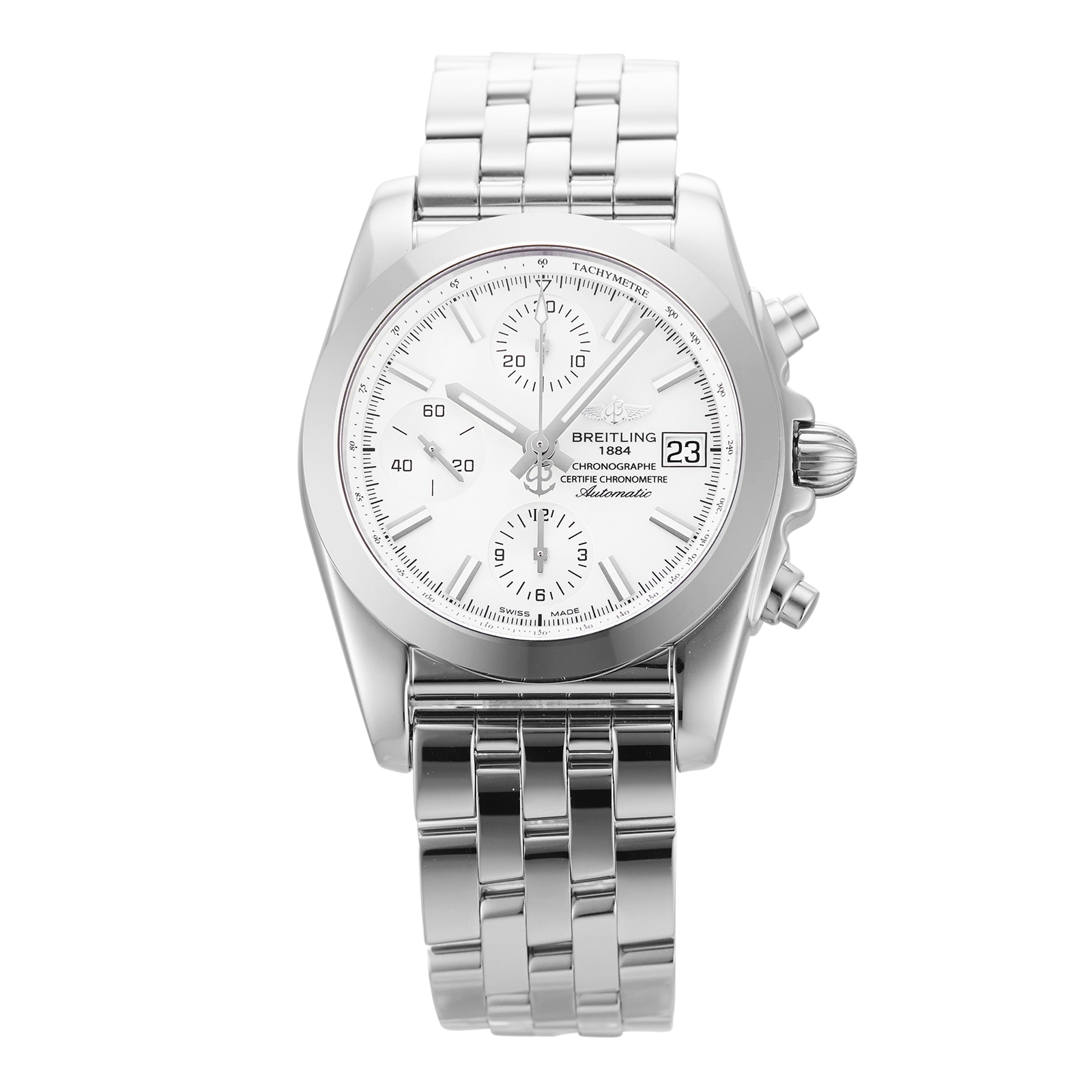 Pre-Owned Breitling Chronomat 38 SleekT Ladies Watch W1331012/A774