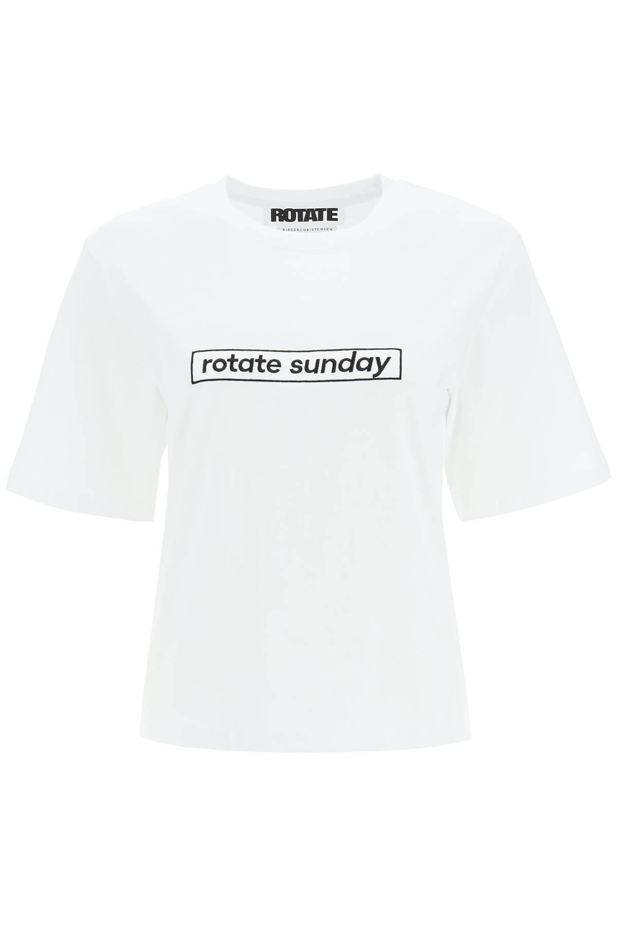 ROTATE ASTER T-SHIRT WITH ROTATE SUNDAY PATCH