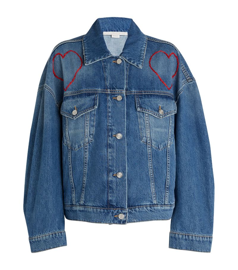 Stella McCartney Embroidered Denim Jacket
