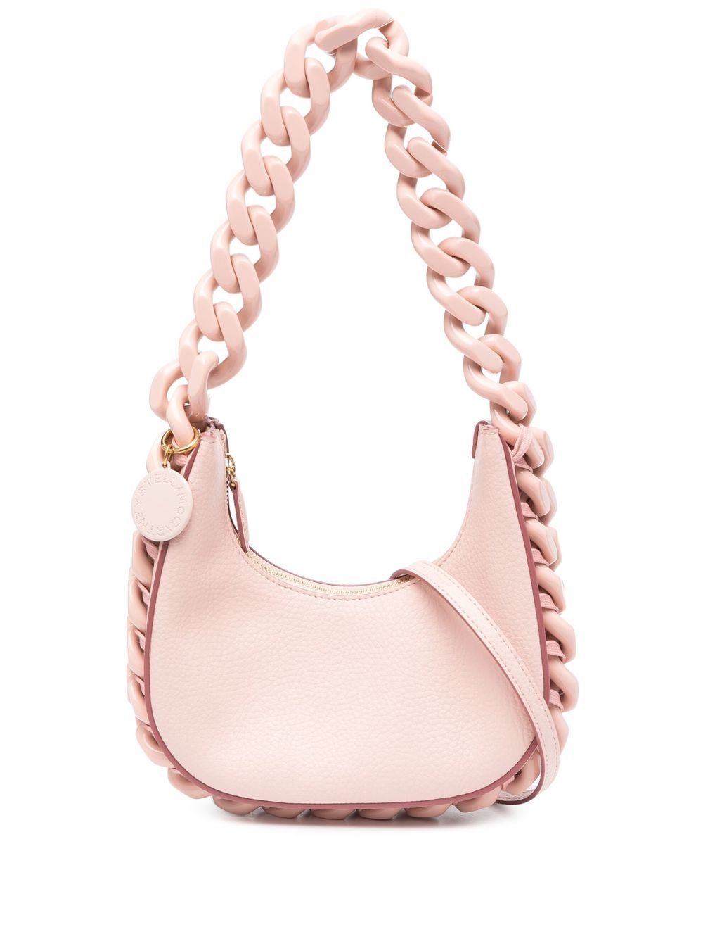 Stella McCartney Falabella-chain detail shoulder bag - Pink