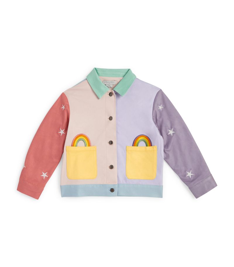 Stella McCartney Kids Faux-Suede Embroidered Jacket (3-14+ Years)