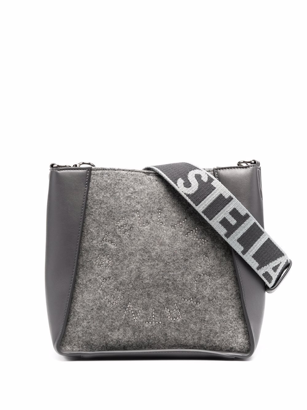 Stella McCartney Stella Logo crossbody bag - Grey