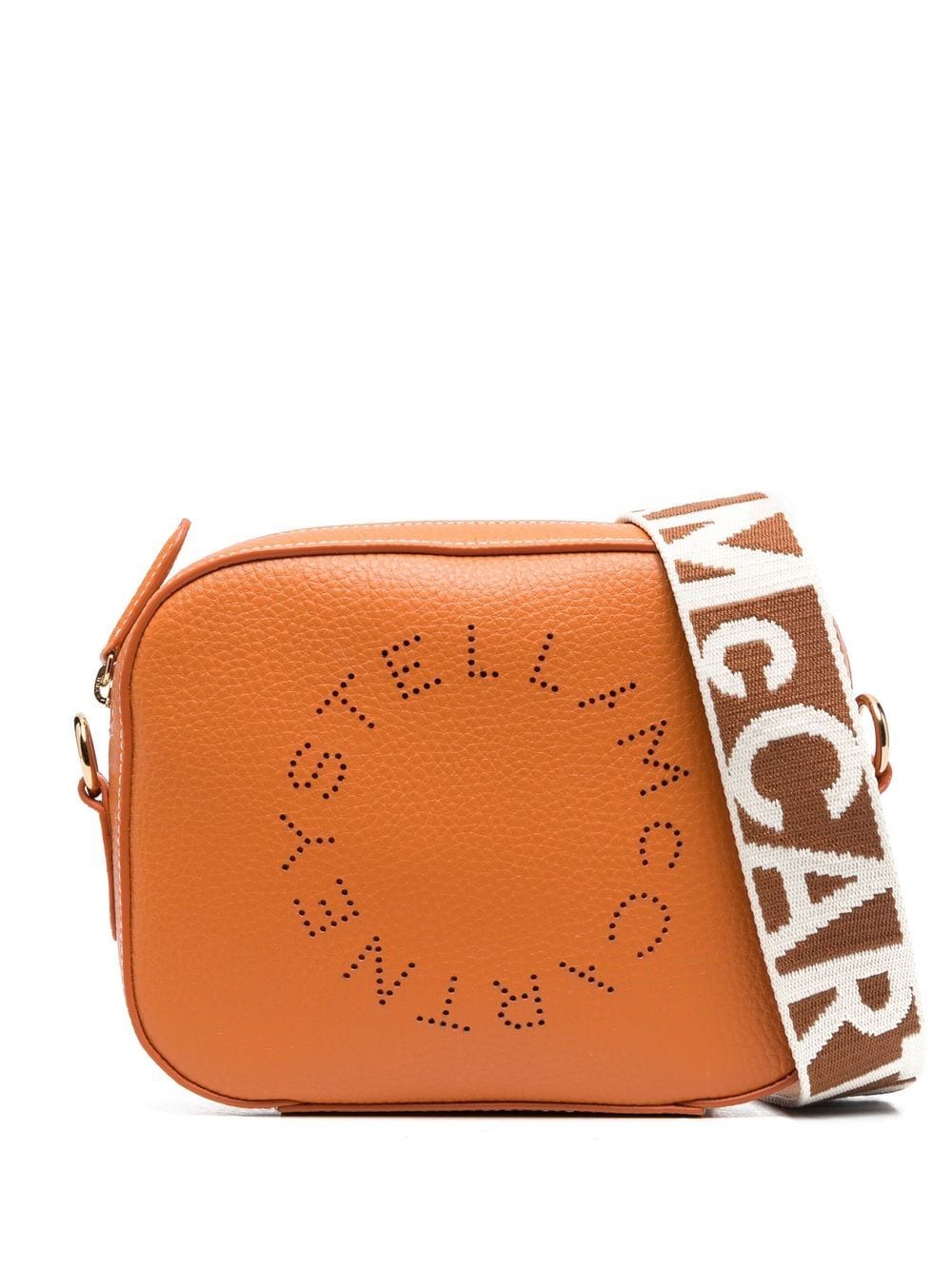 Stella McCartney Stella Logo crossbody bag - Orange