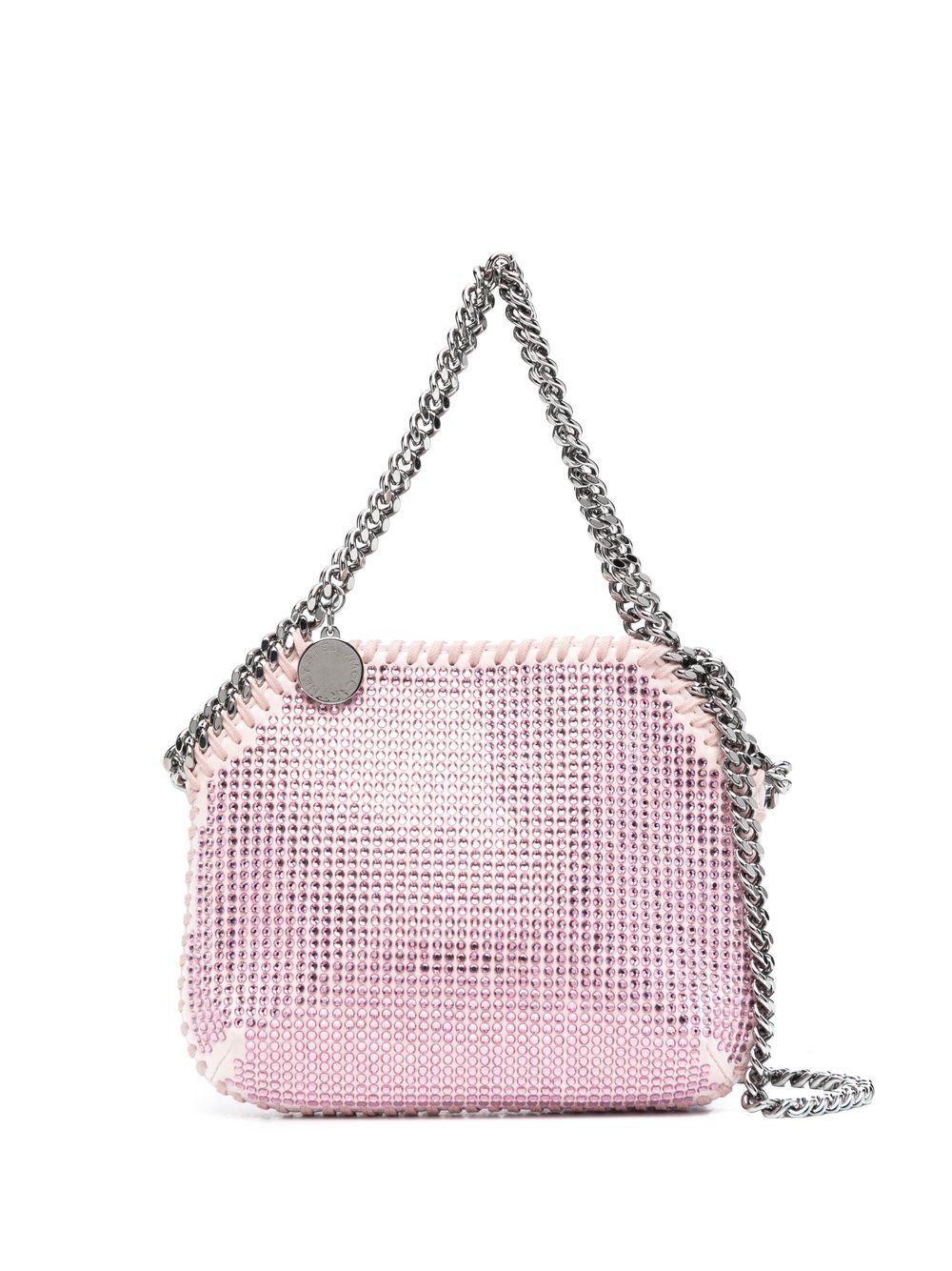 Stella McCartney mini Falabella crystal-embellished tote bag - Pink