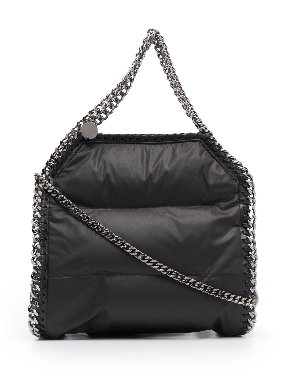 Stella McCartney small Falabella quilted tote bag - Black