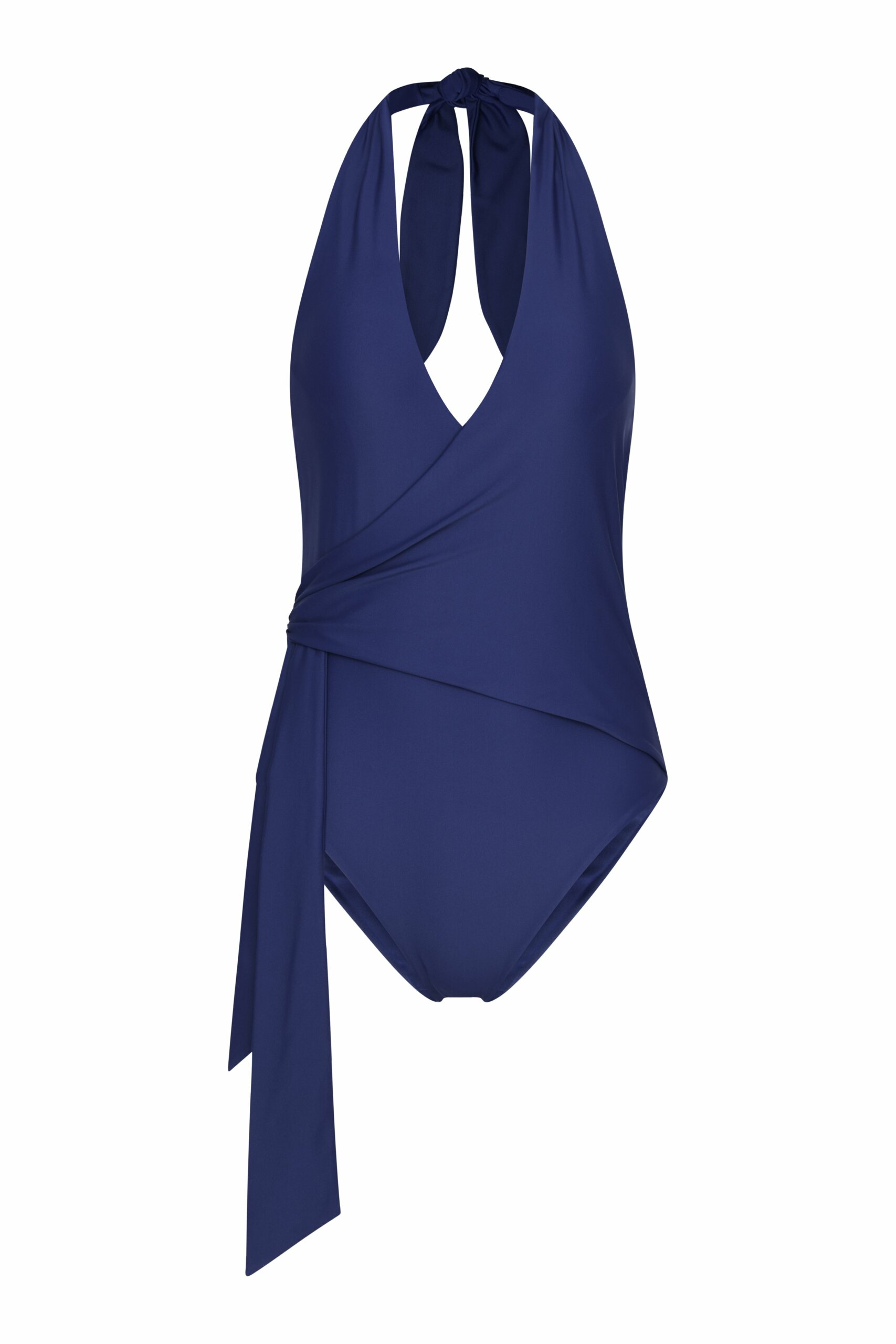 Women's Alice Swimsuit -Midnight Blue. Extra Small F & WILD LONDON
