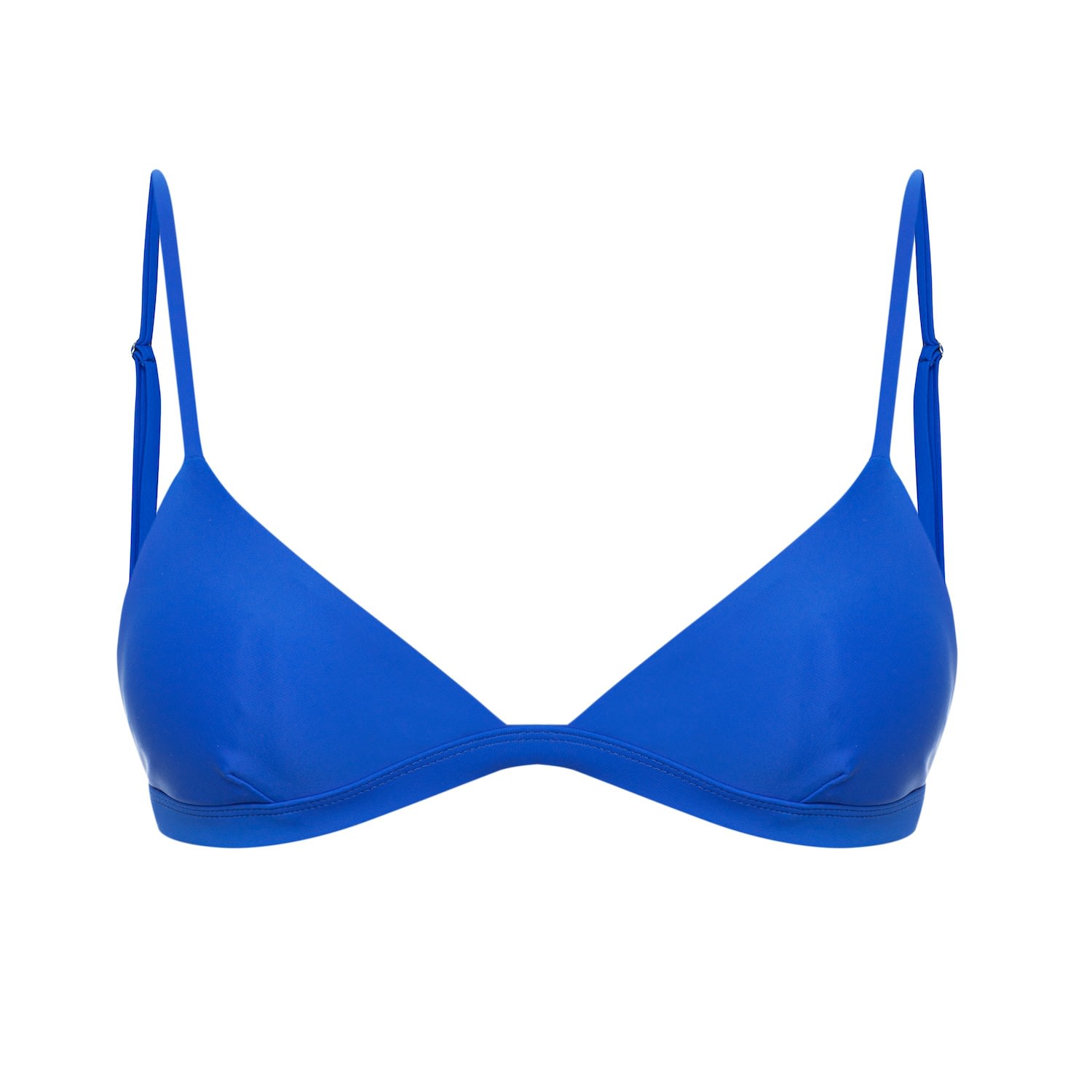 Women's Ally Bikini Top With Adjustable Straps - Blue Extra Small MIGA Swimwear