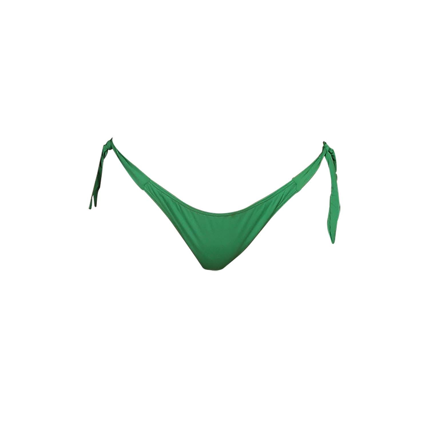 Women's Aurelia Eco Bikini Bottom Green Extra Small Styelle Swim