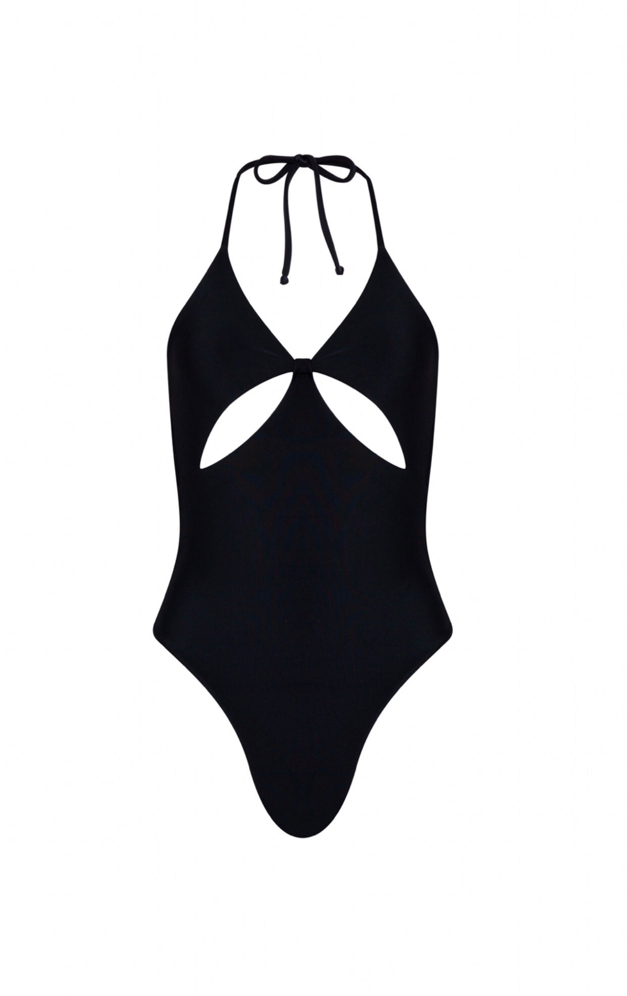 Women's Black Vita V Cut Swimsuit Small SAGESWM