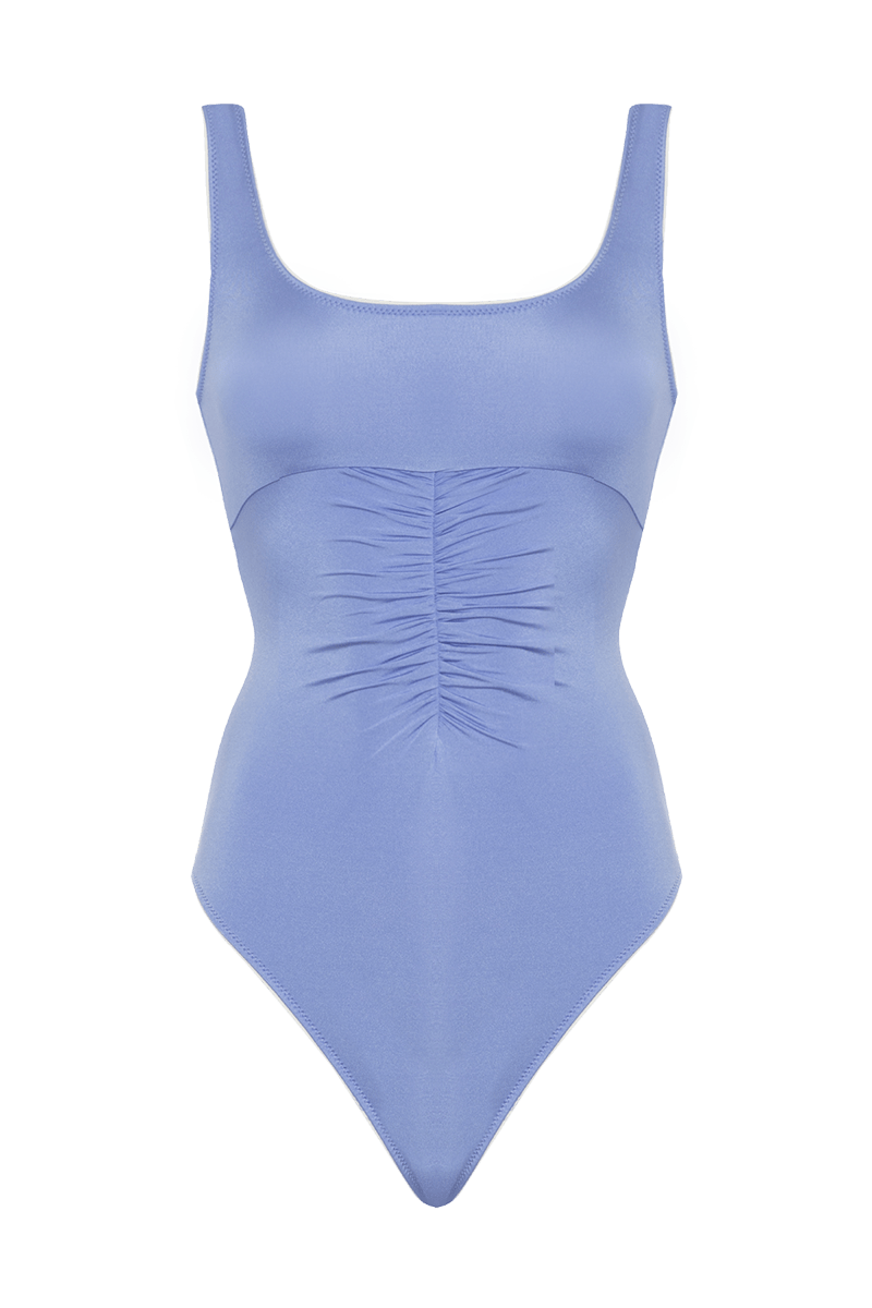 Women's Blue Phoenix Sports Fit Swimsuit Extra Small Movom