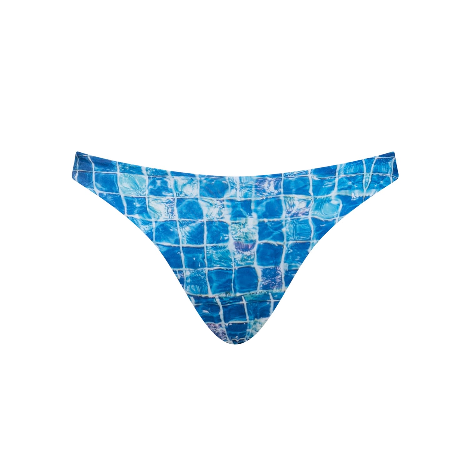 Women's Blue St Maxime Sirène Brazilian Bottoms - Econyl Extra Small Bukawaswim