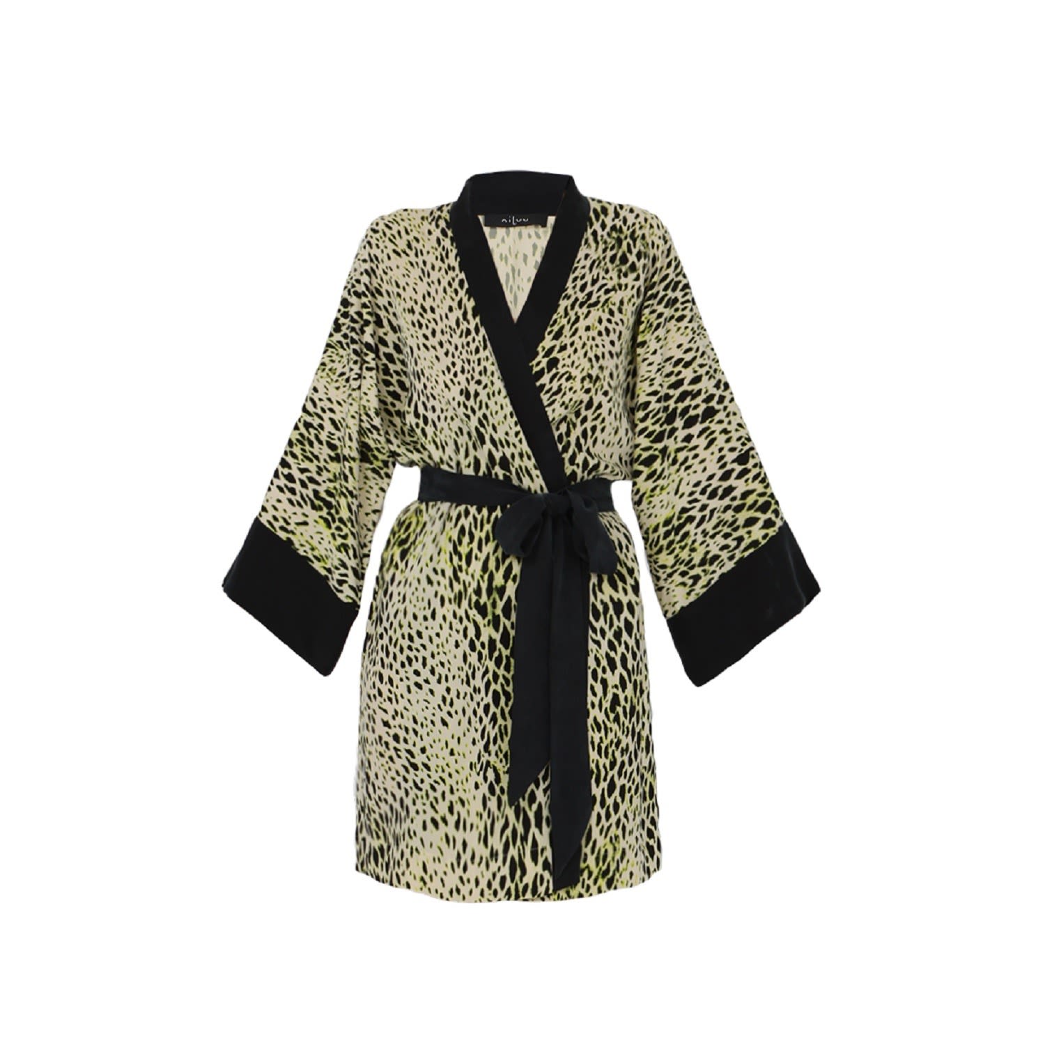 Women's Bowie Mini Kimono Robe One Size niLuu