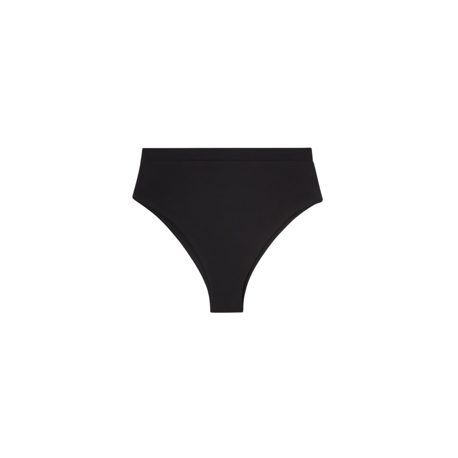 Women's Chloé High Waisted Bikini Bottom In Black Small AJLA THE LABEL
