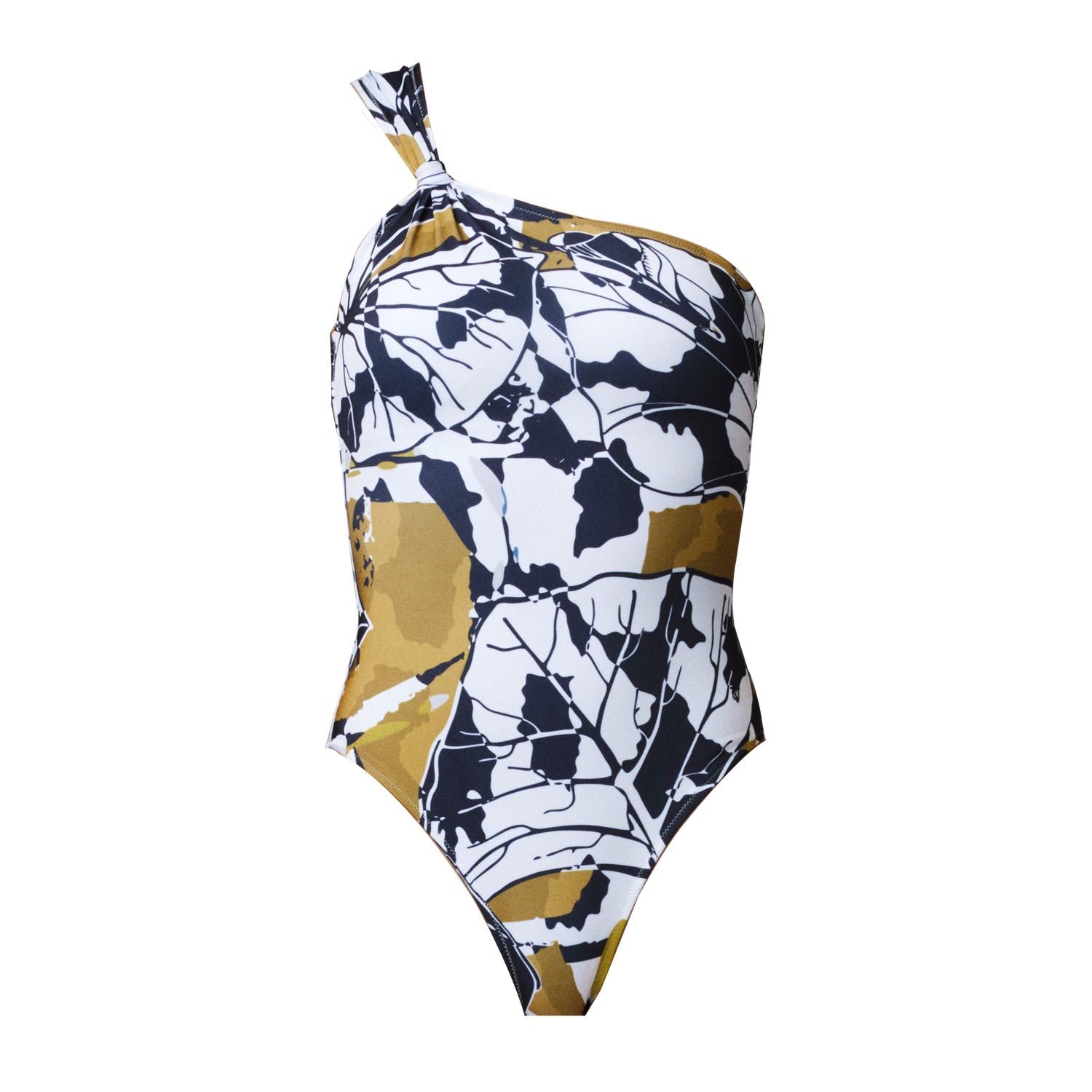 Women's Cote D'azur Swimsuit In Gaffa Chaos Garden Print Extra Small Charlott Vasberg