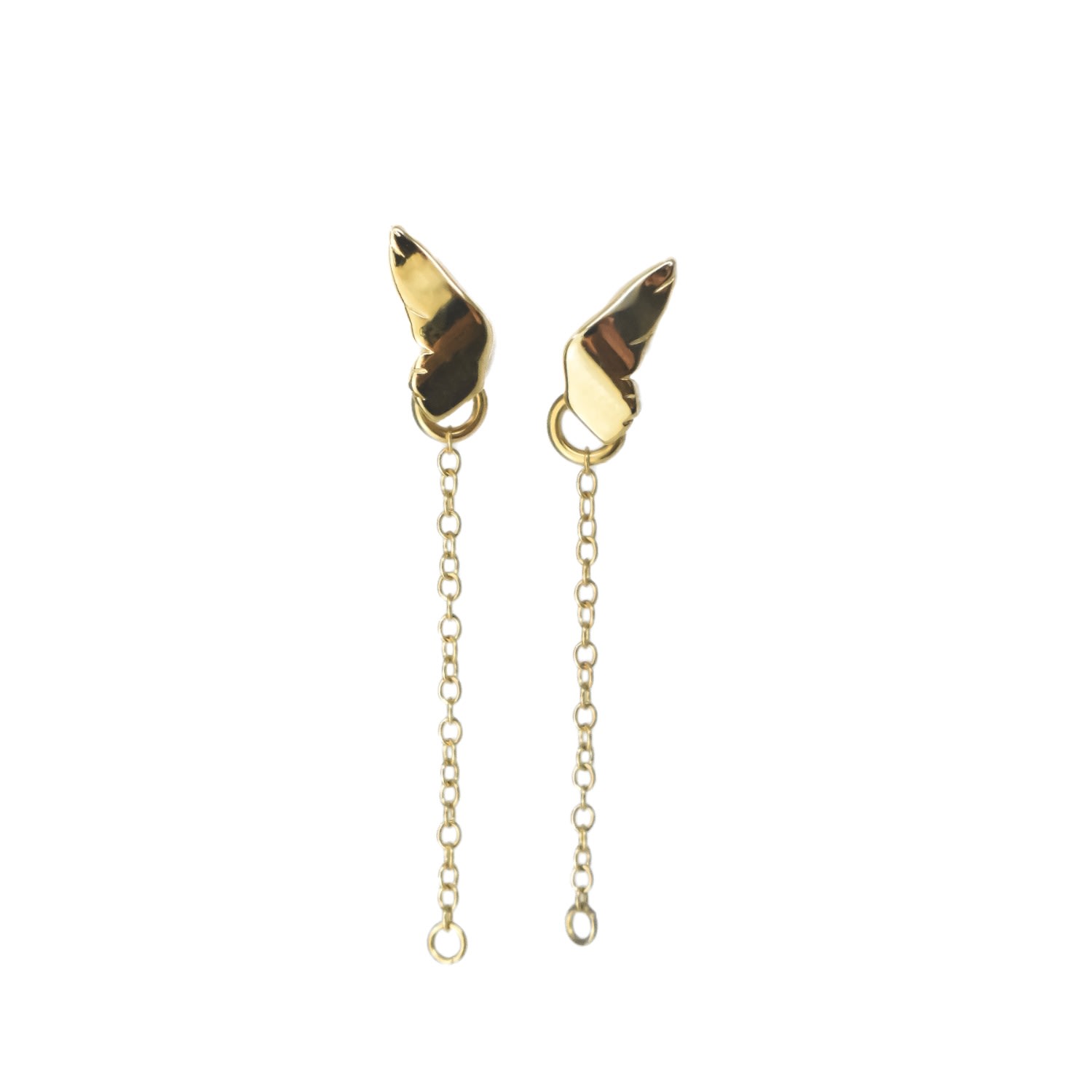 Women's Gold Dov Wings Earrings Dov Jewelry