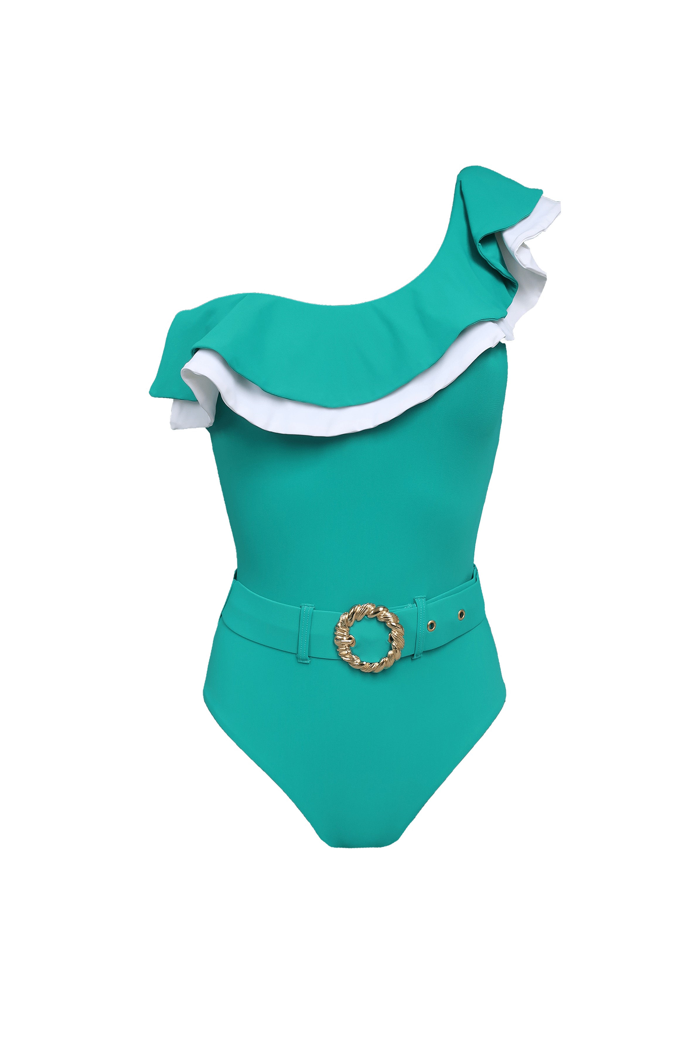 Women's Green Amalfi Swimsuit Extra Small Lula-Ru