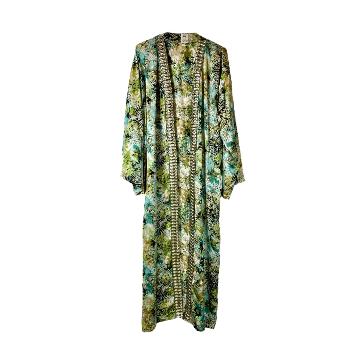 Women's Green Amazzoni Kimono One Size Citizens of Carthage