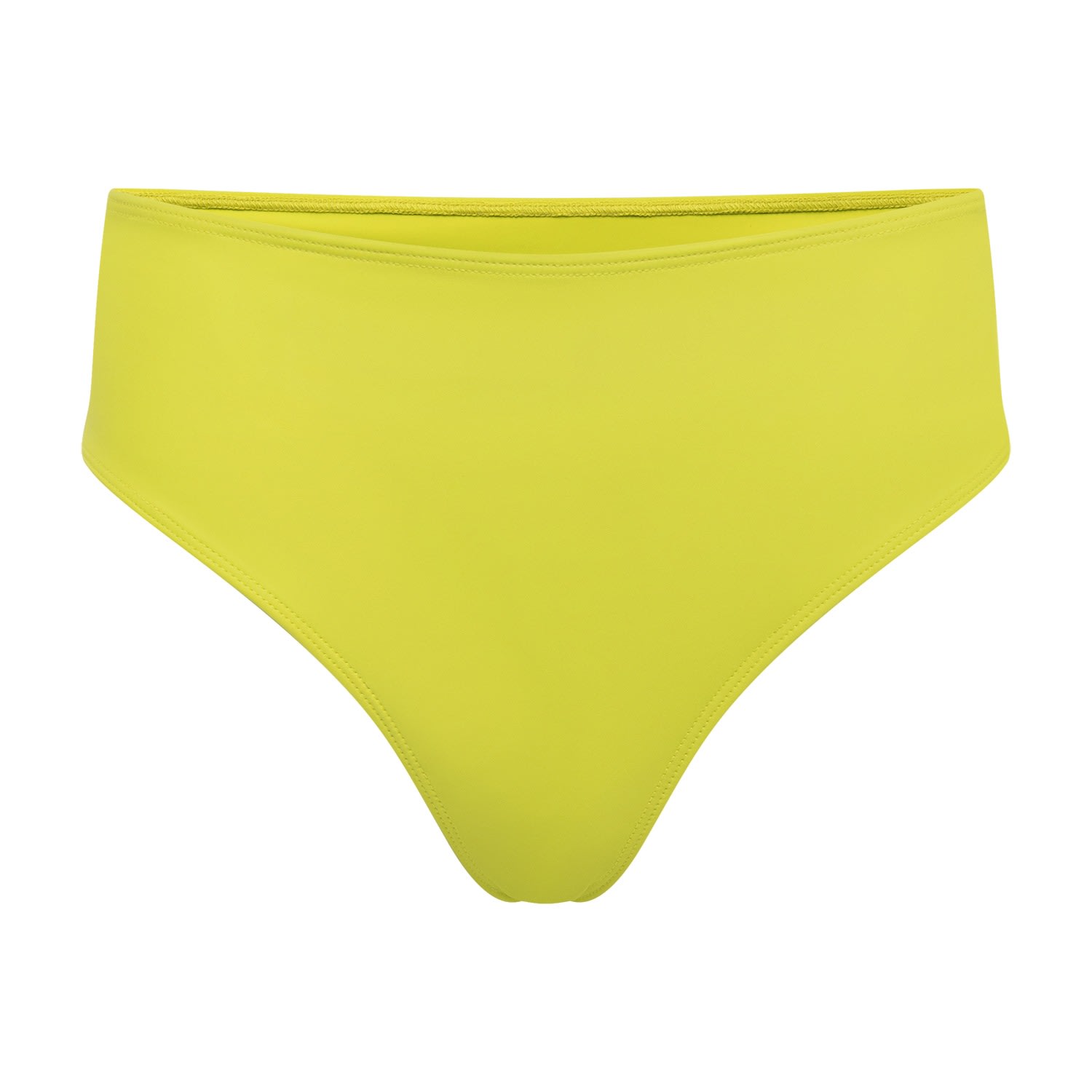 Women's Green Colette High-Waisted Bikini Bottom Extra Small MIGA Swimwear