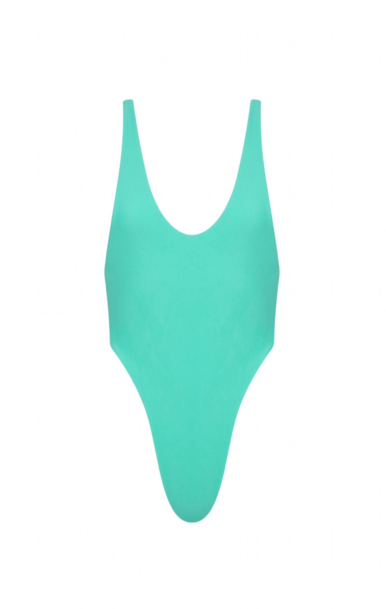Women's Green Vedra High Cut Swimsuit Small SAGESWM