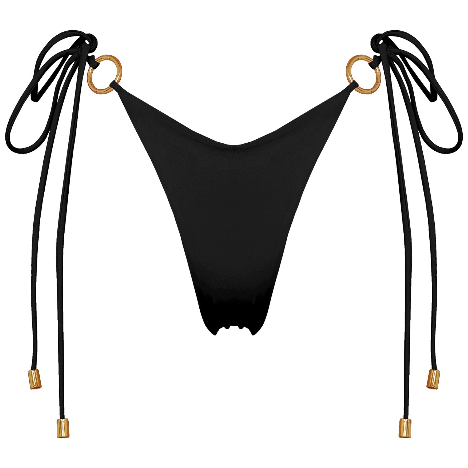 Women's Henoria Bikini Bottom In Black Extra Small ANTONINIAS