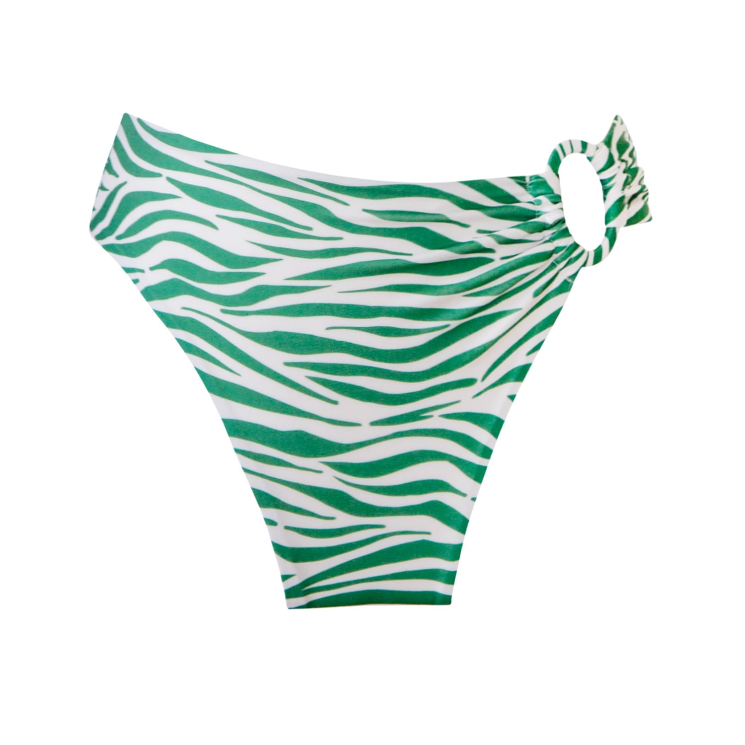 Women's Heraklion Bikini Bottom - Zebra Small LEONESSA Lingerie