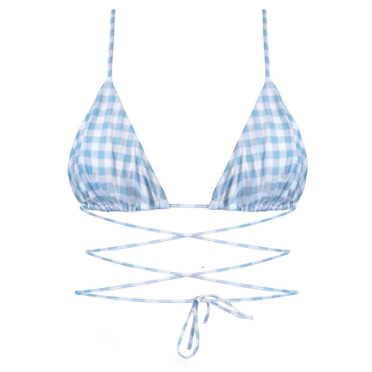 Women's Ibiza Triangle Bikini Top - Multicolour Small LEONESSA Lingerie