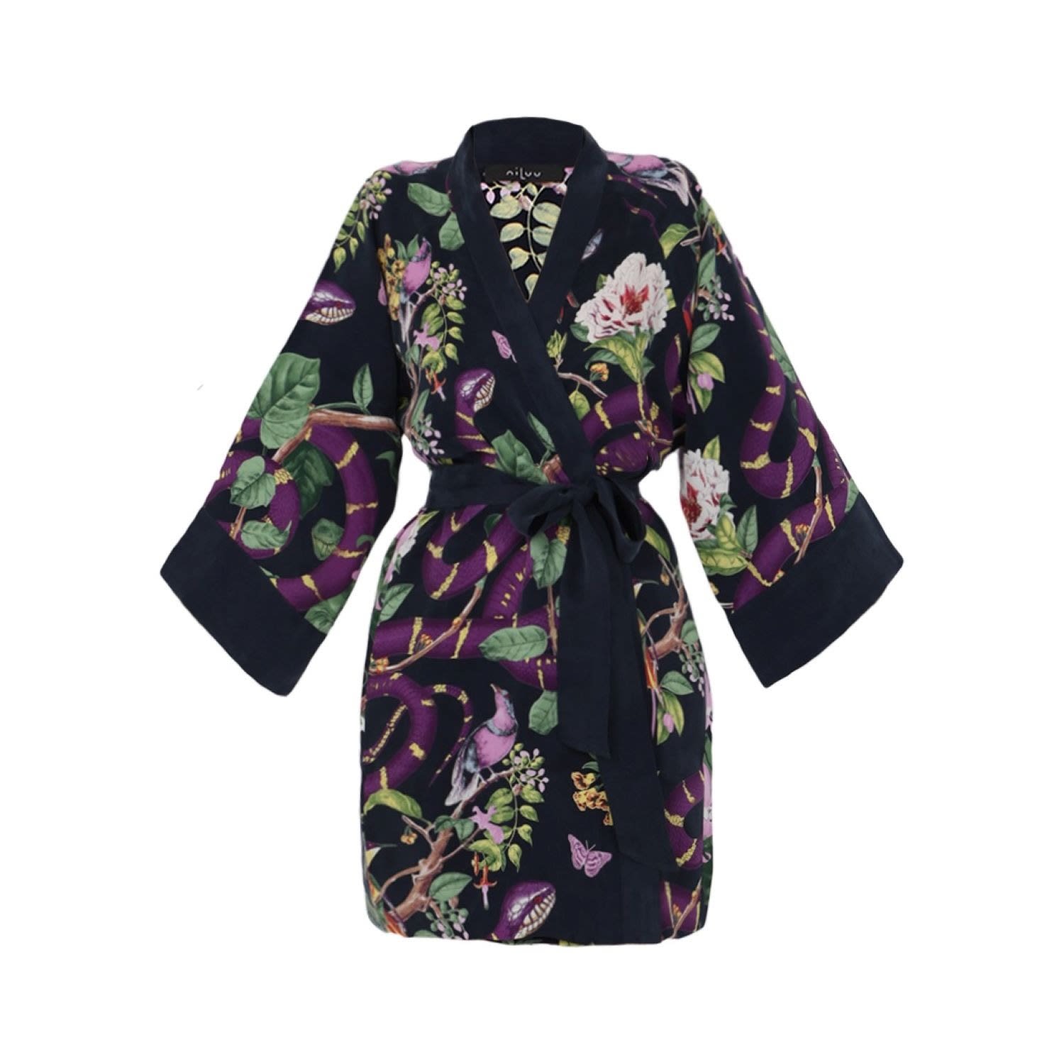 Women's Jagger Mini Kimono Robe One Size niLuu