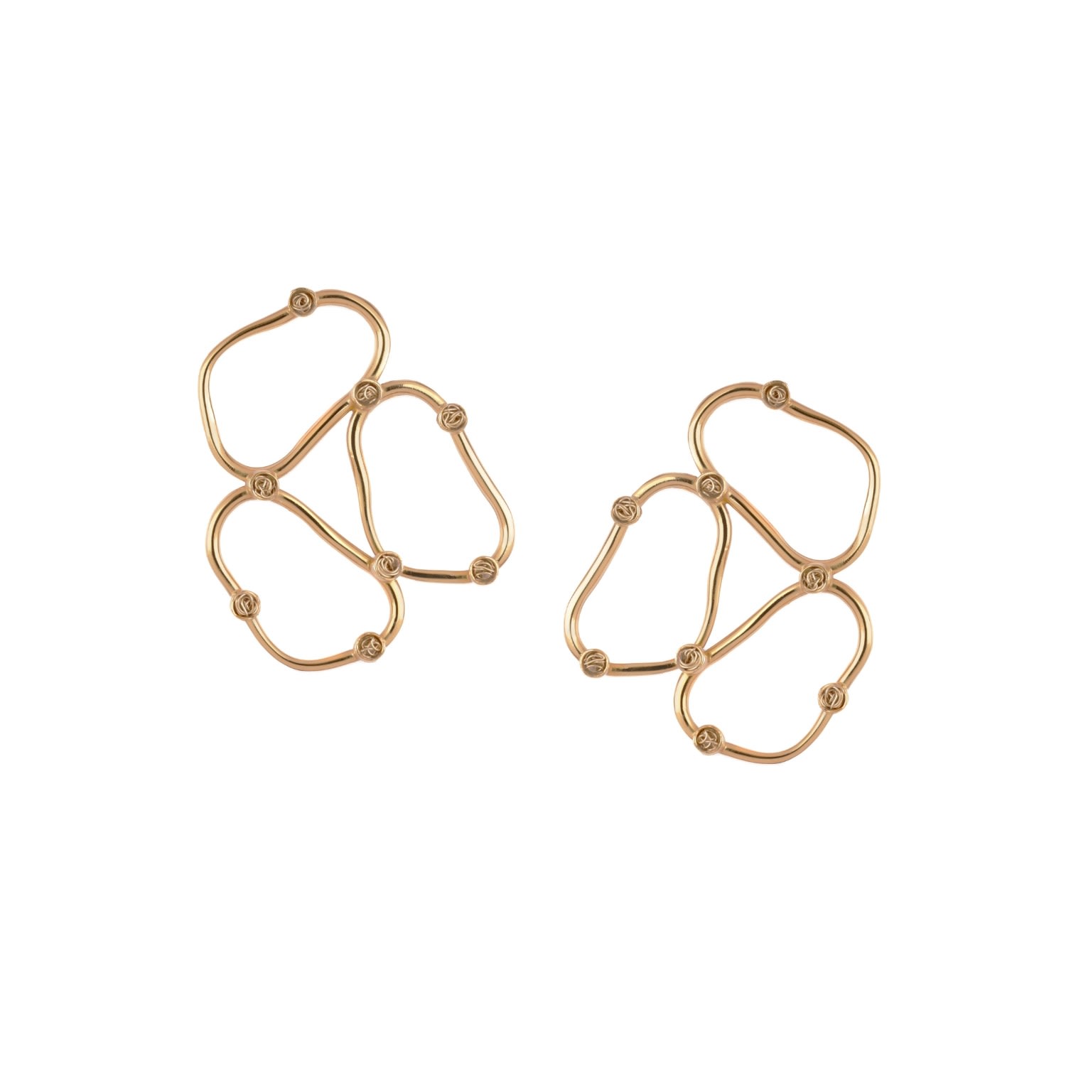 Women's Joy Gold Earrings DANIELA MILLAN JEWELRY