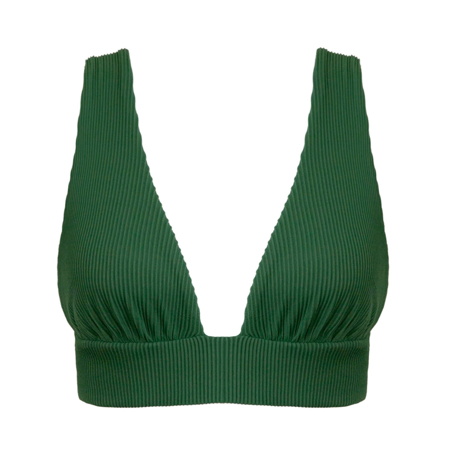 Women's Lisboa Halter Bikini Top - Green Small LEONESSA Lingerie
